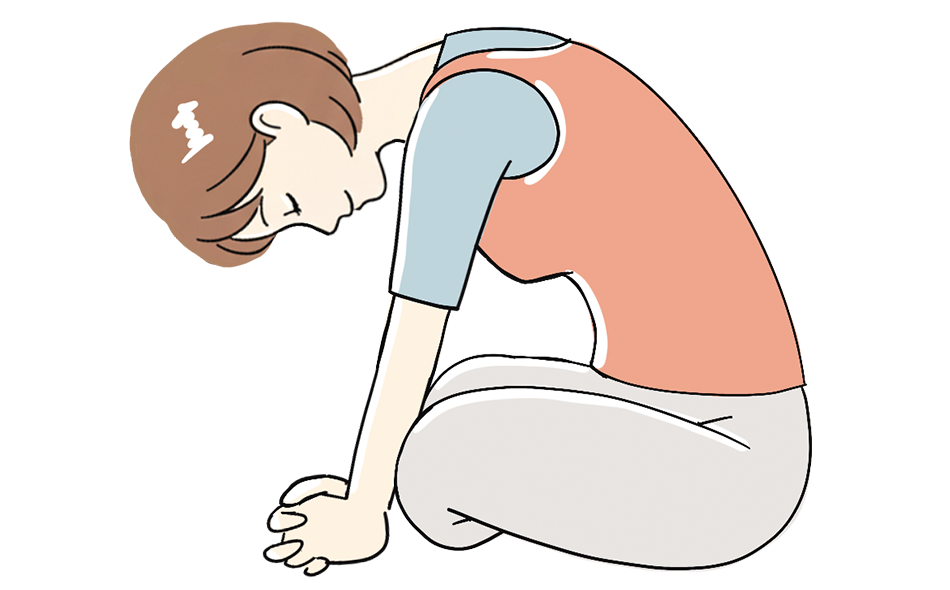 腰ストレッチ③